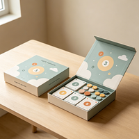 Caja de Regalo con Tarjetas Cognitivas de Papel Impresas Personalizadas, Rompecabezas Educativos para Niños en Edad Preescolar, Rompecabezas con Logotipo Personalizado de la Marca Culturalpuzzle