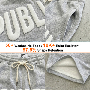 De la Caja de Productos a la Caja Completa del Fabricante: Pantalones Cortos Deportivos con Logotipo de Espuma, Cintura Elástica, Estilo Casual Hip Hop para Hombre - Product Image 2