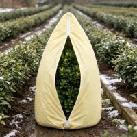Sac de protection réutilisable en non-tissé pour les jeunes plants de pépinière, les plantes d'extérieur et l'utilisation en serre