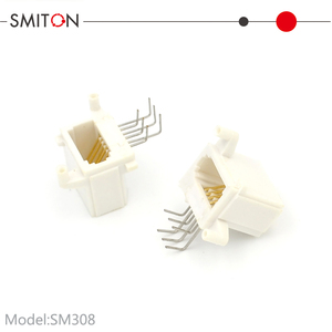 <strong>UK</strong> Model RJ12 PCB <strong>Socket</strong> 6P6C BT Modular Jack - Product Image 3