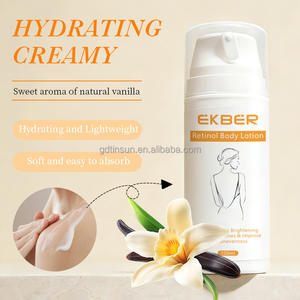 Lotion Tubuh Pelembap Organik OEM untuk Kulit Kering, Pemutih, Pencerah, dengan Asam Hialuronat, Kolagen, dan Retinol - Product Image 5