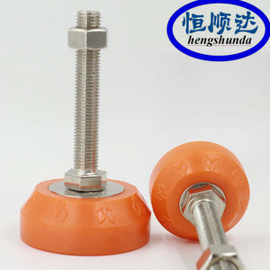 ขาตั้งปรับระดับได้ Hengshunda รุ่น M12 M16 M20 แผ่นรองขาแบบกันลื่นสำหรับงานหนัก - Product Image 3