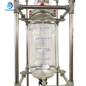 Réacteur en verre monocouche <span class=keywords><strong>de</strong></span> 50 L pour la synthèse chimique et le développement <span class=keywords><strong>de</strong></span> procédés <span class=keywords><strong>de</strong></span> laboratoire - Product Image 3