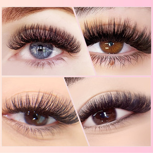 Starscolors Extensions de cils préfabriquées YY 3D 4D 5D W, bouquets de cils en forme de trèfle, plateau d'extensions de cils mats - Product Image 3