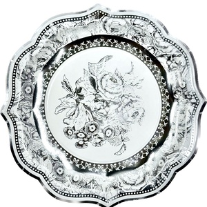 Wholesale Lanweier Eco-Friendly European Court Style Paper <strong>Cake</strong> Dinner <strong>Plates</strong> for Family Dinner Party and Wedding Meeting - Product Image 3