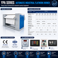 Repasseuse à vapeur électrique Haifeng pour vêtements, puissance 0,75 kW, garantie 3 ans