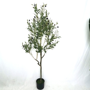 Arbre bonsaï d'<span class=keywords><strong>olivier</strong></span> à feuillage persistant, fruits d'<span class=keywords><strong>olivier</strong></span>, plastique, écologique, léger, aménagement paysager <span class=keywords><strong>de</strong></span> jardin, serre agricole - Product Image 3
