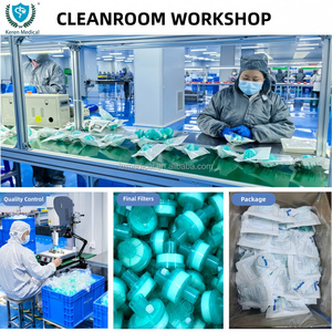 Filtre HME jetable pour <span class=keywords><strong>nez</strong></span> <span class=keywords><strong>artificiel</strong></span> adulte/pédiatrique/nouveau-né, filtre d'échange de chaleur et d'humidité HMEF - Product Image 6