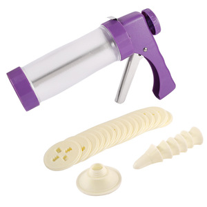 Machine à biscuits en plastique, décorateur de desserts, presse à biscuits écologique, kit de décoration de gâteaux, <span class=keywords><strong>seringue</strong></span> à pâtisserie - Product Image 1
