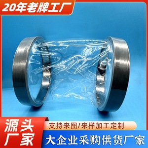 TPU Flexible Connector Transparent Food Grade For <b>Vibrating</b> Screen Discharge Port Powder Conveying Pipe Customizable Size - Product Image 4