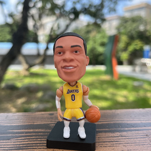 Figuras de Jugadores de Baloncesto en Miniatura de Resina, Adornos 3D para Coche, Muñecos de Acción de la <span class=keywords><strong>NBA</strong></span> para Exhibición en Casa, Venta al Por Mayor - Product Image 6