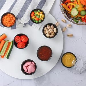 Wholesale Eco-Friendly Black Plastic Airtight Salad Dressing <strong>Containers</strong> Lids Portion Cups for Dipping <strong>Sauce</strong> Small <strong>Containers</strong> - Product Image 6