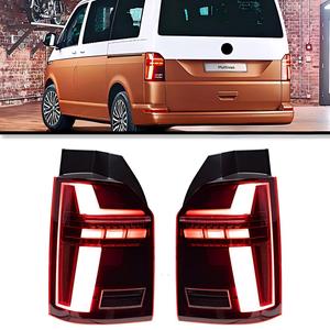 Ensemble de feux arrière LED complets pour VW Transporter T6 2016-2020 |   Paire de feux de signalisation séquentiels, de freinage, de recul et de brouillard - Product Image 1
