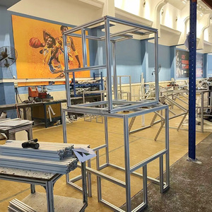 Support d'<span class=keywords><strong>aquarium</strong></span> en profilé d'aluminium - Cadre de meuble robuste à monter soi-même pour <span class=keywords><strong>aquarium</strong></span>, lit et table - Product Image 2