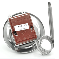 Thermostat capillaire pour chauffe-eau, incubateur 12V, interrupteur de thermostat de réfrigérateur, contrôle de thermostat numérique, 250V 15A/20A