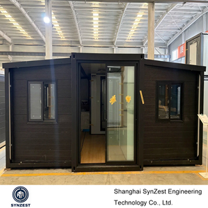 Maison préfabriquée moderne en conteneur pliable, 56 mètres carrés de surface habitable, L9000*W6200*H2480mm, appartement extérieur - Product Image 4