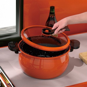 Cuisinières à pression multifonctions 28 cm antiadhésives, marmite à soupe, marmite en fonte, micro-cuisinières à pression - Product Image 4