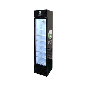 Refrigerador Vertical Comercial Compacto Portátil MEISDA SC145BG de 145L con Puerta de Vidrio para Hogar, <span class=keywords><strong>Supermercado</strong></span>, Vegetales y Alimentos - Product Image 3