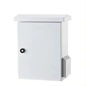 IP65 electric outdoor CCTV Camera Waterproof Box pole mount enclosure for dahua camera system