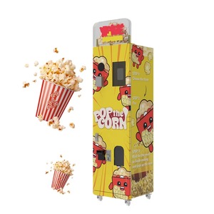 自動ポップコーンマシン |   業務用電動ポップコーンメーカー（自動攪拌機能付き） |   家庭とビジネスに最適 - Product Image 1