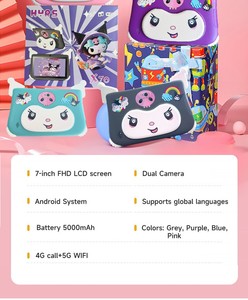 Siêu giá rẻ nhà máy bán buôn của chất lượng cao 7-inch trẻ em giáo dục giải trí máy tính bảng với được xây dựng trong cuộc gọi và chức năng WIFI - Product Image 5