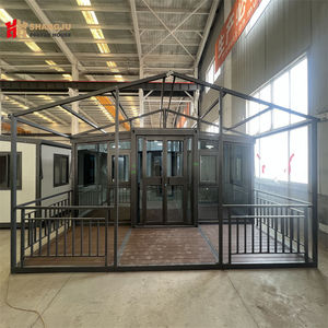 Maisons conteneur modulaires de luxe prêtes à l'emploi avec salles de bains 20-40 pieds <span class=keywords><strong>Appartement</strong></span> moderne préfabriqué à énergie <span class=keywords><strong>solaire</strong></span> Home Bar - Product Image 2