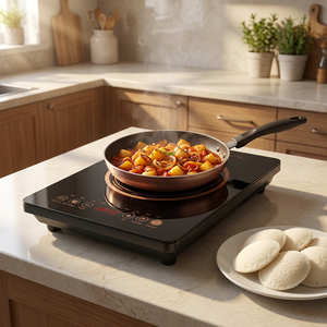 Cuisinière <span class=keywords><strong>à</strong></span> <span class=keywords><strong>induction</strong></span> simple haute puissance, cuisinière électrique <span class=keywords><strong>pour</strong></span> restaurant, hôtel, <span class=keywords><strong>plaque</strong></span> chauffante commerciale de grande taille KI02023 - Product Image 4