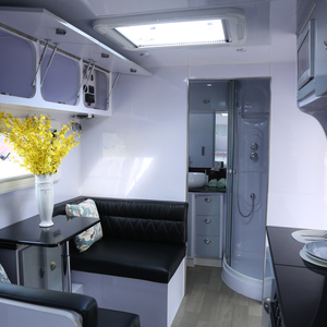 ECOCAMPOR <span class=keywords><strong>Remorque</strong></span> <span class=keywords><strong>de</strong></span> voyage en aluminium pour caravane australienne avec extension coulissante pour salons Suspension indépendante - Product Image 5
