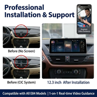 شاشة عرض NAVI جديدة ID6 ID7 ID8 andr UI لاسلكية للسيارة bw X1 E84 سنوات مع لاعبين GPS NAVI