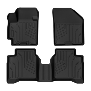 Alfombrillas de Coche TPE Moldeadas a Medida al por Mayor, Alfombrilla de Cobertura Total con Ranuras Profundas y Autodrenantes para <span class=keywords><strong>Suzuki</strong></span> <span class=keywords><strong>Baleno</strong></span>, Juego Compatible con OEM - Product Image 3