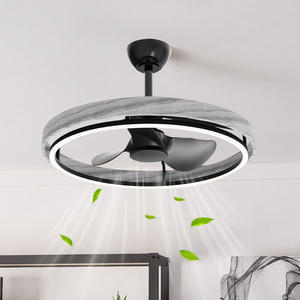 Nieuwe 25 Inch Slaapkamer Smart Fan Light Tuya App Bediening Moderne Ventilator De Techo Bldc Afstandsbediening Plafondventilator Met Led Licht - Product Image 1
