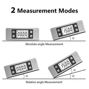 Niveau numérique inclinomètre à angle magnétique de 90 degrés, instrument de mesure pour outils de mesure et de jauge - Product Image 3