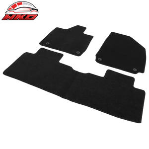 Tapis de sol pour Hyundai Ioniq 6 23-24, tapis avant et arrière, 4 portes, velours noir, 3 pièces - Product Image 4