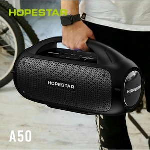 Microphone Portable Hopestar <span class=keywords><strong>A50</strong></span> Vente Flash Enceinte <span class=keywords><strong>Sans</strong></span> <span class=keywords><strong>Fil</strong></span> 80W IPX6 Subwoofer d'Extérieur Haute Puissance Étanche avec LED RGB pour Soirées - Product Image 6