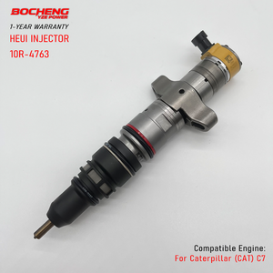 หัวฉีดน้ำมันดีเซล HEUI รุ่น 10R-4763 10R4763 สำหรับเครื่องยนต์ Caterpillar CAT C7 C-7 รถเกรดเดอร์ 120H 140G รถขุด 324D 325D - Product Image 1