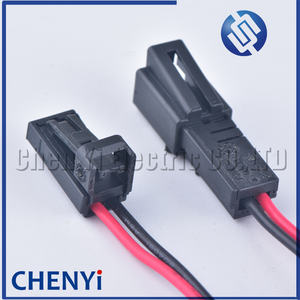 Lampu pintu mobil 2 Pin lampu LED Interior colokan konektor Speaker Pigtail untuk Beetle Golf A3 A4 A6 4B0971832 4E0972575 - Product Image 2