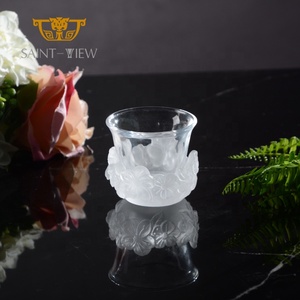Commercio all'ingrosso della fabbrica stabilito della tazza di Cawa del caffè arabo del tè di Ramadan di cristallo di SAINT-VIEW - Product Image 1