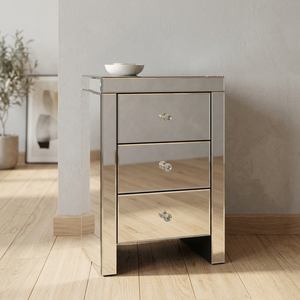 Wholesale New Modern Adjustable Solid Wood <b>Gym</b> Nightstand <b>Mirror</b> Side Table with 5 Drawers High Quality Cupboard - Product Image 3