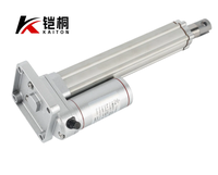 Actionneur linéaire micro électrique 1000N 12V 24V DC à grande poussée, étanche IP65, pour ouvre-fenêtre d'appareils électroménagers, 300MM
