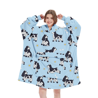 Sweat-shirt à capuche en polaire à manches longues avec logo personnalisé imprimé, taille unique, couverture à capuche