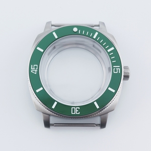 Chất lượng cao 42mm lớn quay số phụ kiện đồng hồ tùy chỉnh trường hợp đồng hồ thép không gỉ nh35/nh39 trường hợp đồng hồ các bộ phận <span class=keywords><strong>bezel</strong></span> gốm - Product Image 2