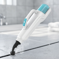 Hochwertiger 1380W Haushalts-Handdampfmopp Elektrischer Hochtemperatur-Reiniger für Böden und Teppiche Sterilisations-Wischmopp Dual