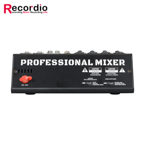 Mezclador de <span class=keywords><strong>Audio</strong></span> GAX-SN6 Recordio Profesional de 6 Canales para Espectáculos, Conferencias, Portátil, con Alimentación Phantom, USB, Bluetooth, Reverberación y DSP - Product Image 2