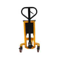 Gerbeur manuel à fourche simple SNIOLIFT, élévateur à palettes manuel, largeur de fourche 550 mm, équipement de manutention 1 tonne
