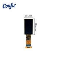 Layar Fleksibel 1,5 Inci 120*240 AMOLED, Dapat Dibengkokkan, Dapat Digulung, Modul Lengkung, Konektor Pemasangan, Panel Tipis Lunak Raspi MIPI