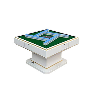 Table de mahjong automatique moderne de luxe ultra-fine, table basse électrique silencieuse, double usage, deux-en-un, pour la maison, le salon - Product Image 3