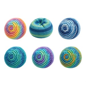 Divertente Pallone da Calcio in Maglia Colorato, Morbido e Ecologico, per Bambini, Principianti, Laurea, Festa del Papà - Product Image 2