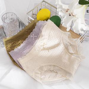 #986 Bragas <span class=keywords><strong>de</strong></span> tiro medio <span class=keywords><strong>de</strong></span> encaje sin costuras <span class=keywords><strong>de</strong></span> estilo japonés personalizadas <span class=keywords><strong>de</strong></span> fábrica Barrera <span class=keywords><strong>de</strong></span> algodón Diseño <span class=keywords><strong>de</strong></span> borde <span class=keywords><strong>de</strong></span> encaje antibacteriano Bragas <span class=keywords><strong>de</strong></span> mujer - Product Image 4