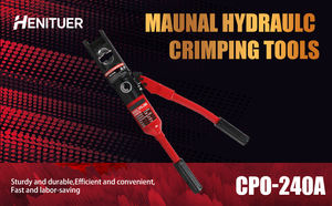 كماشة هيدروليكية محمولة سداسية الشكل HENITUER CPO-240A مقاس 17 مم عالية الجودة للاستخدام الصناعي مع ضمان لمدة 12 شهرًا OEM - Product Image 5