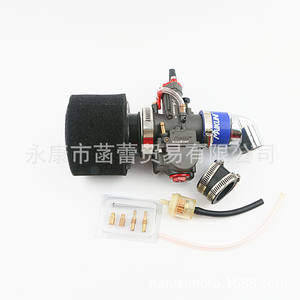 GY6 Carburetor Modification Kit with Intake Manifold PWK Carburetor Removable Washable <b>Sponge</b> Air <b>Filter</b> - Product Image 4